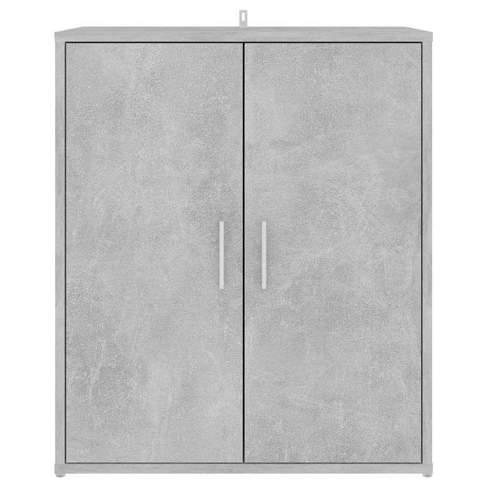 Scarpiera Grigio Cemento 60x35x70 cm in Truciolato cod mxl 49556