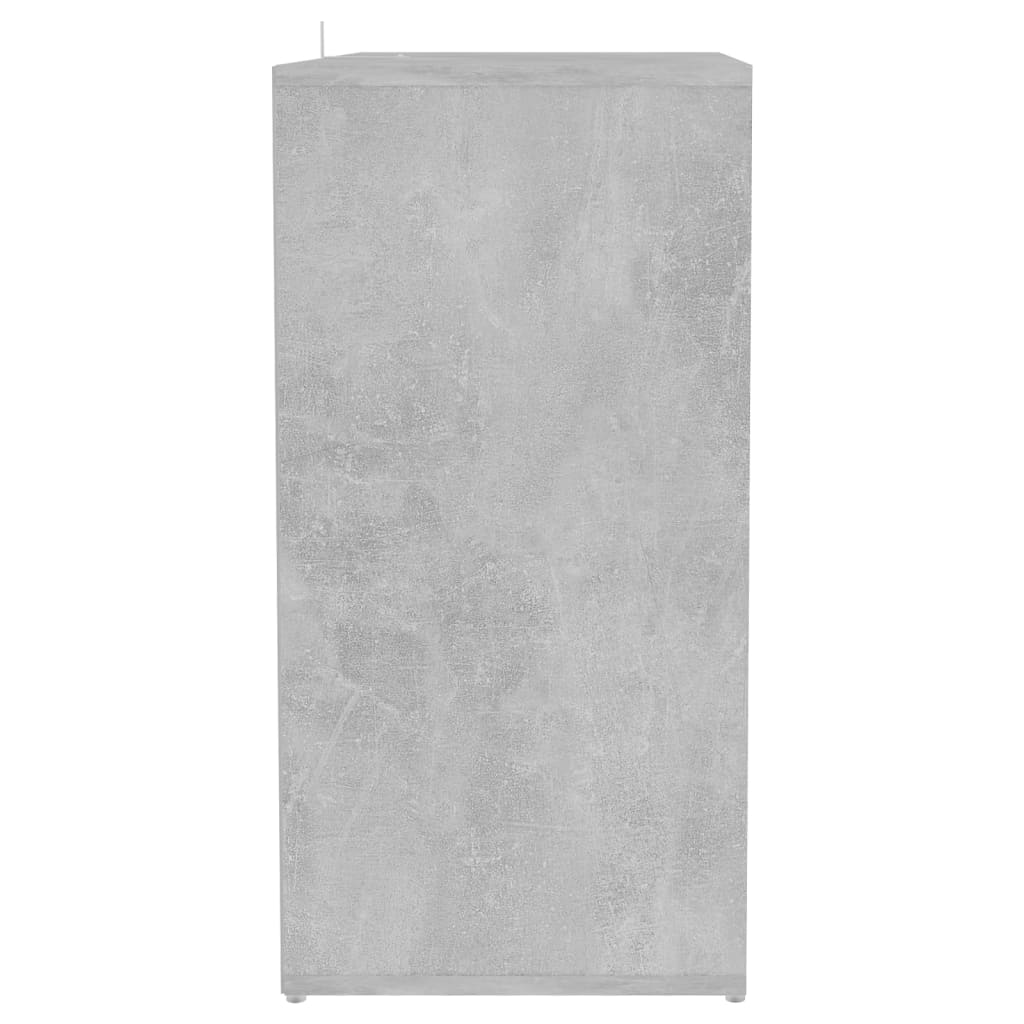 Scarpiera Grigio Cemento 60x35x70 cm in Truciolato cod mxl 49556