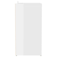 Scarpiera Bianco Lucido 60x35x70 cm in Truciolato cod mxl 48367