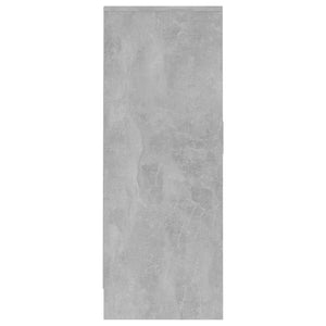 Scarpiera Grigio Cemento 60x35x92 cm in Truciolato cod mxl 47882