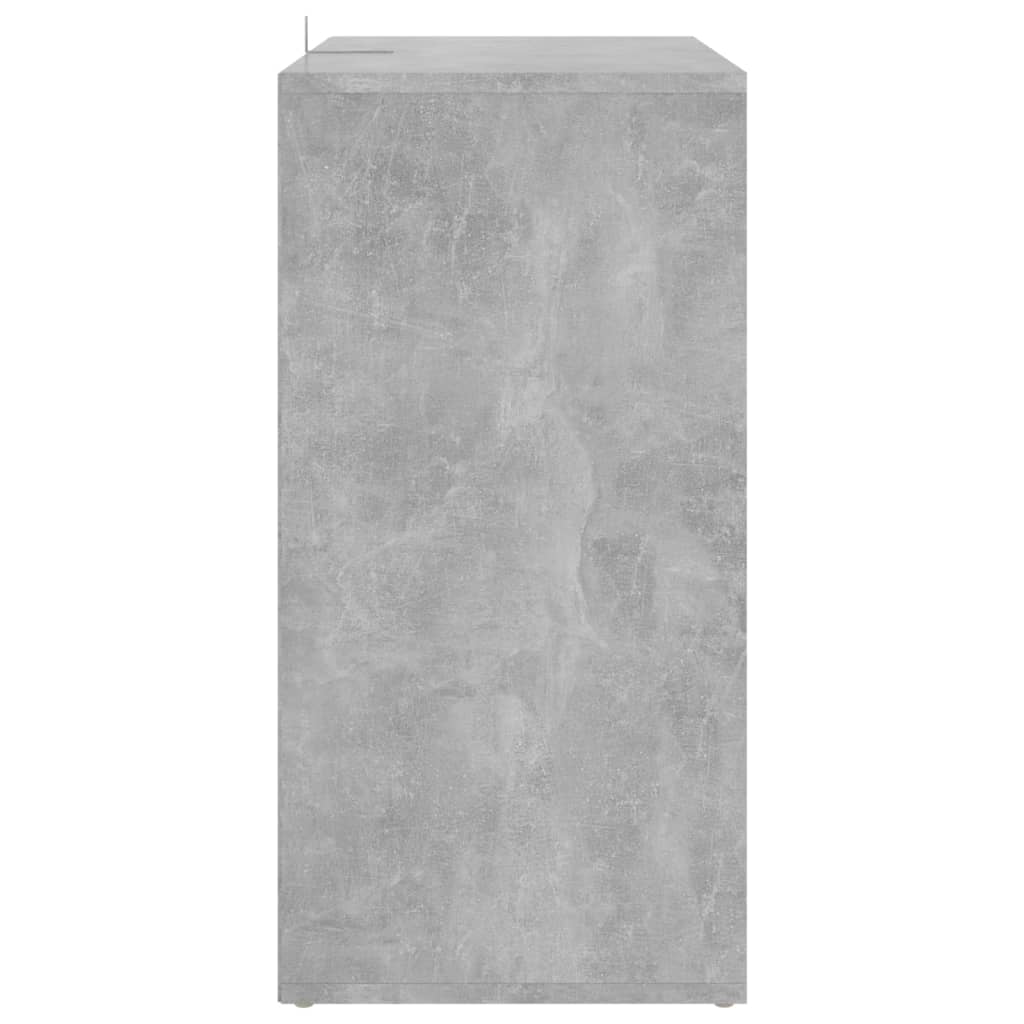 Scarpiera Grigio Cemento 60x35x70 cm in Truciolato 808940