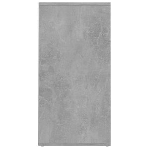 Scarpiere 2 pz Grigio Cemento 31,5x35x70 cm in Truciolato 808990