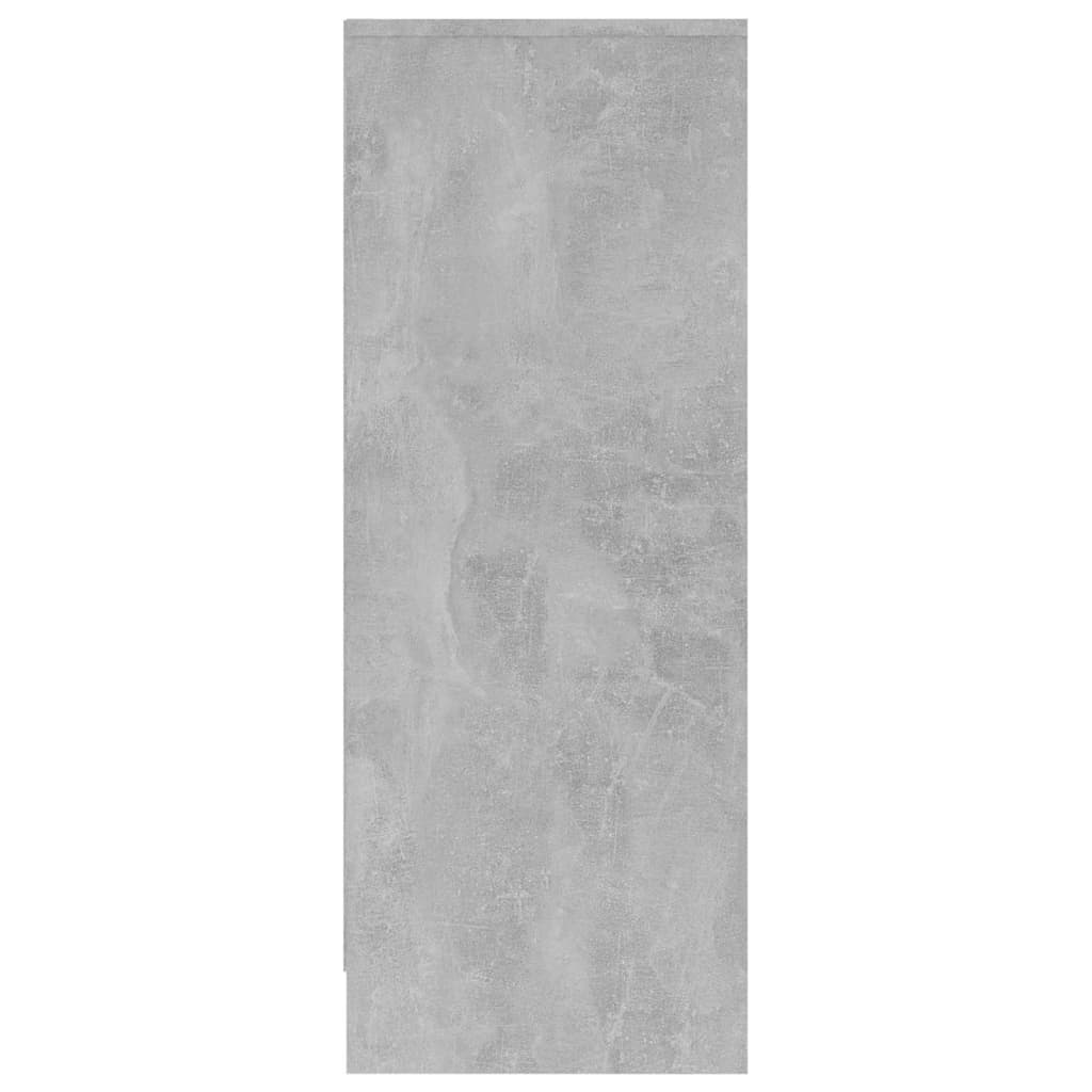 Scarpiera Grigio Cemento 31,5x35x90 cm in Truciolato cod mxl 47412