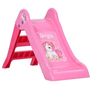 Scivolo per Bambini Pieghevole 111 cm Rosa 80364