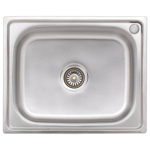 Lavello da Campeggio con Vasca Singola in Acciaio Inox cod mxl 51249