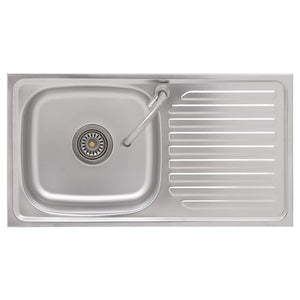 Lavello da Campeggio Vasca Singola con Rubinetto Acciaio Inox cod mxl 49972