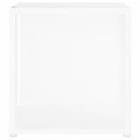 Tavolino Bianco 33x33x34,5 cm in Legno Multistrato 809008