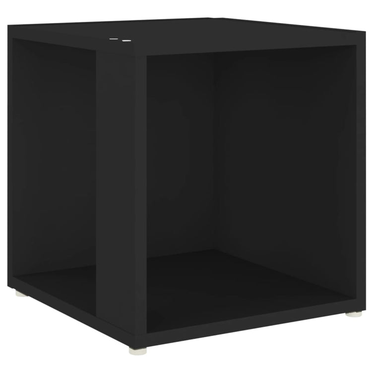 Tavolino Nero 33x33x34,5 cm in Truciolato 809009