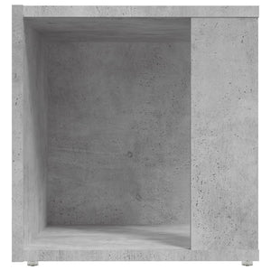 Tavolino Grigio Cemento 33x33x34,5 cm in Truciolato cod mxl 11866