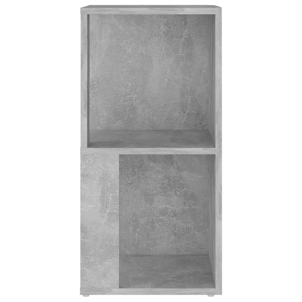 Armadio Angolare Grigio Cemento 33x33x67 cm in Truciolato 809021