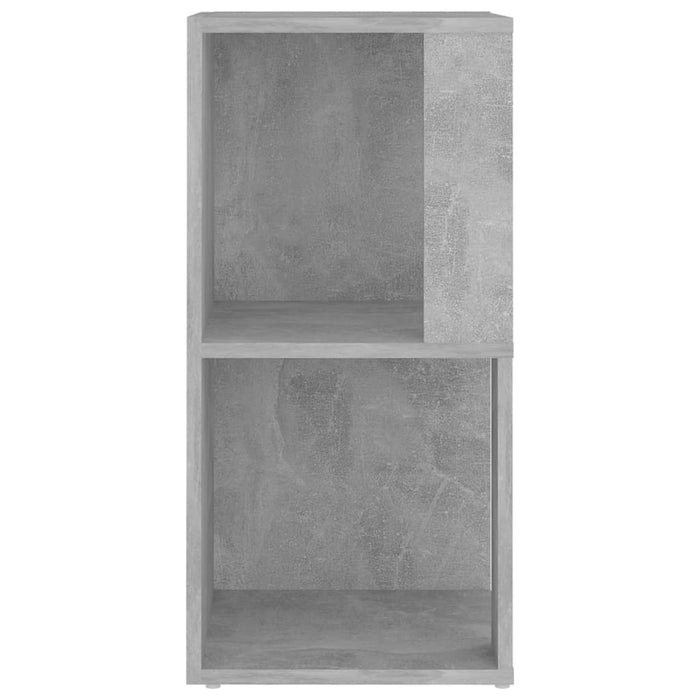 Armadio Angolare Grigio Cemento 33x33x67 cm in Truciolato 809021