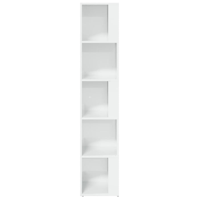 Armadio Angolare Bianco Lucido 33x33x164,5 cm in Truciolato cod mxl 50158