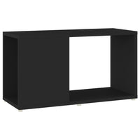 Mobile TV Nero 60x24x32 cm in Truciolato 809054