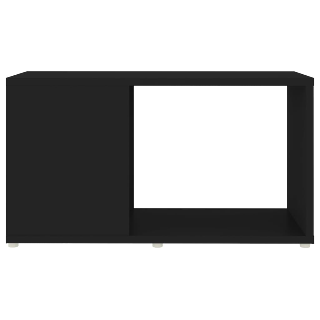 Mobile TV Nero 60x24x32 cm in Truciolato 809054