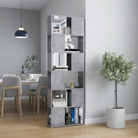 Libreria/Divisorio Grigio Cemento 60x24x186 cm in Truciolato cod mxl 9971