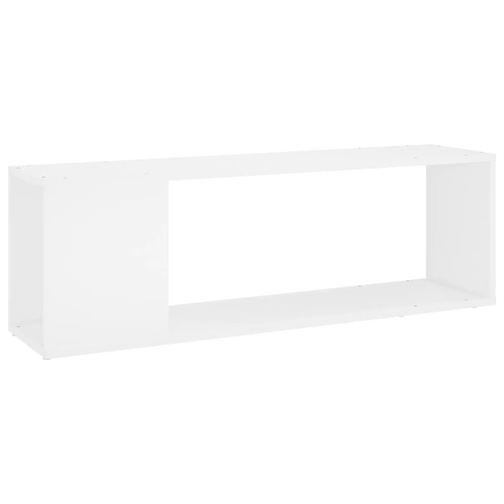 Mobile Porta TV Bianco 100x24x32 cm in Legno Multistrato 809161