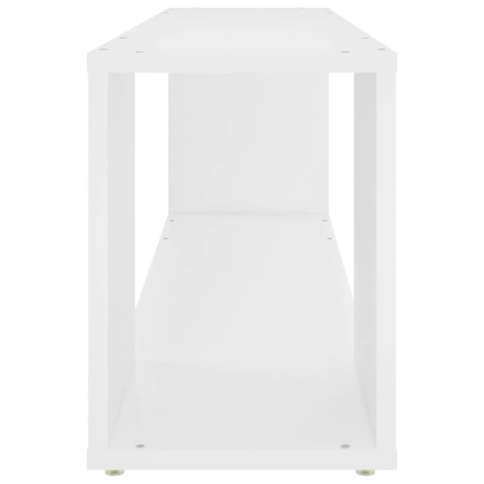 Mobile Porta TV Bianco 100x24x32 cm in Legno Multistrato 809161