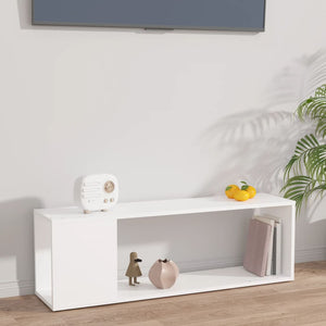 Mobile Porta TV Bianco 100x24x32 cm in Legno Multistrato 809161