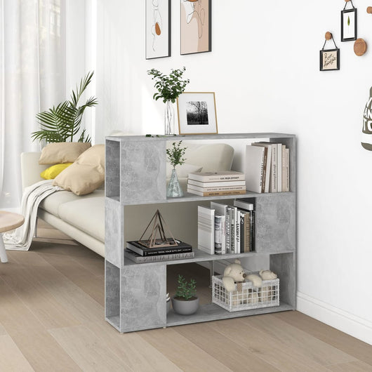 Libreria/Divisorio Grigio Cemento 100x24x94 cm cod mxl 18121