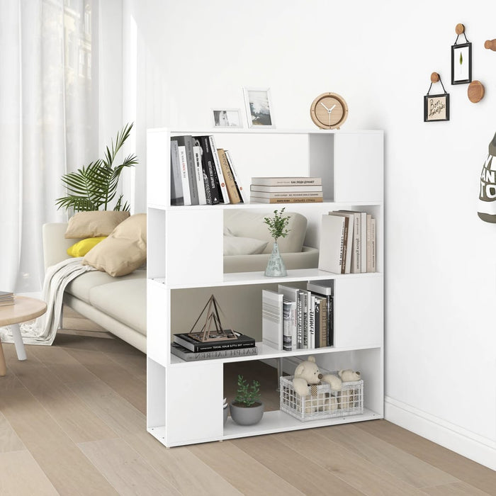 Libreria/Divisorio Bianco 100x24x124 cm 809188