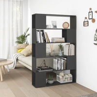 Libreria/Divisorio Grigio 100x24x155 cm in Truciolato cod mxl 12917