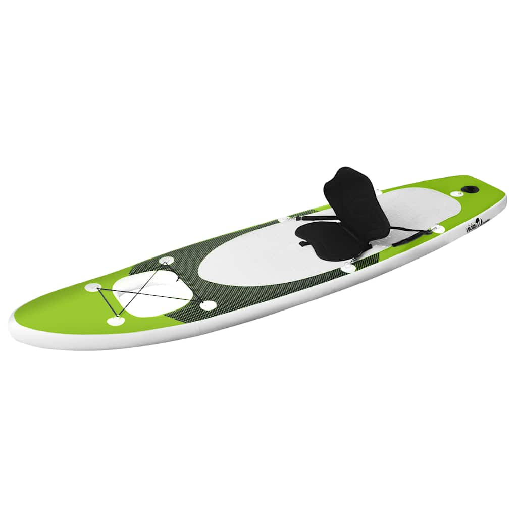 Set Tavola da SUP Gonfiabile Verde 300x76x10 cm 93383