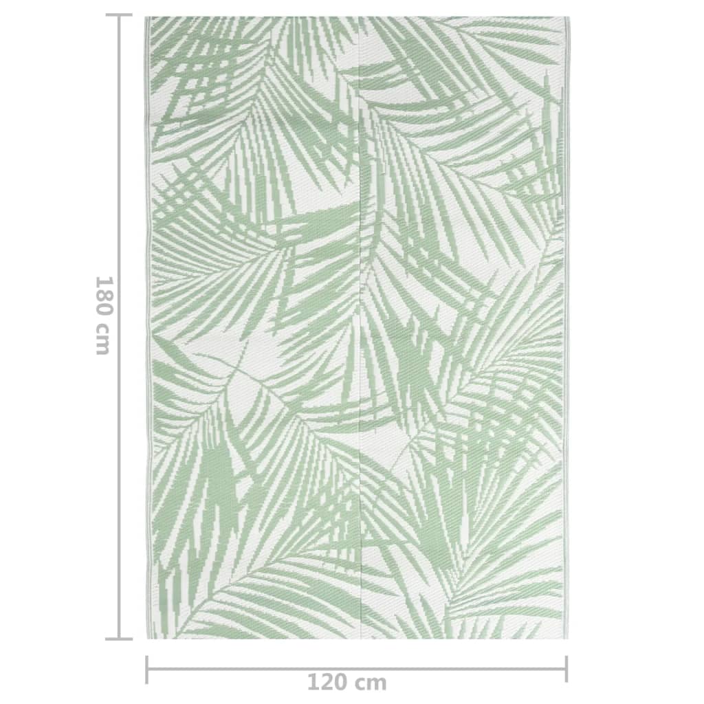 Tappeto da Esterno Verde 120x180 cm in PP 316907