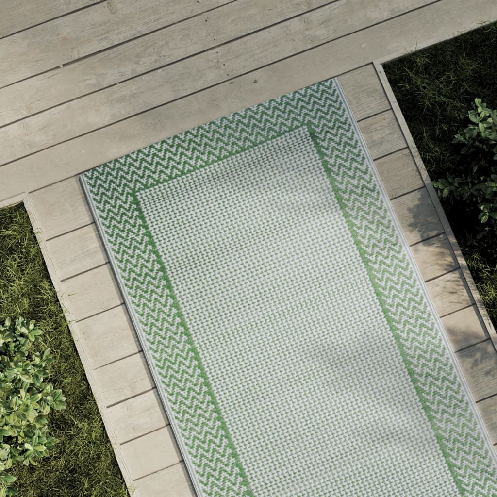 Tappeto da Esterno Verde 80x250 cm in PP 316955