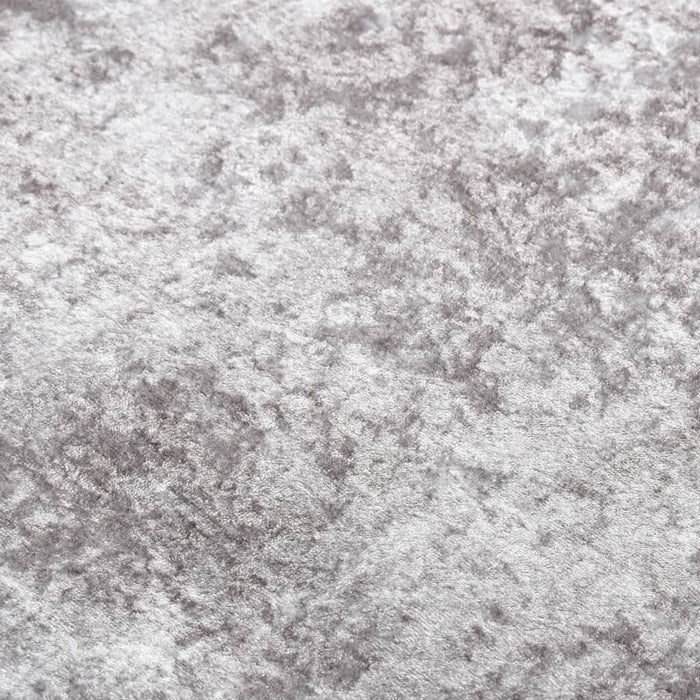 Tappeto Lavabile 190x300 cm Grigio Antiscivolo 337938