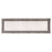 Tappeto Lavabile 80x300 cm Beige Chiaro Antiscivolo cod mxl 58701