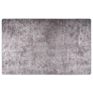 Tappeto Lavabile 160x230 cm Grigio Antiscivolo cod mxl 78141