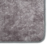 Tappeto Lavabile 160x230 cm Grigio Antiscivolo 337961