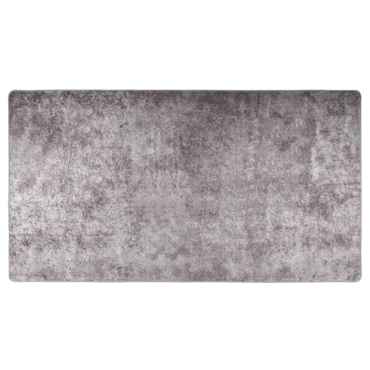 Tappeto Lavabile 190x300 cm Grigio Antiscivolocod mxl 82355