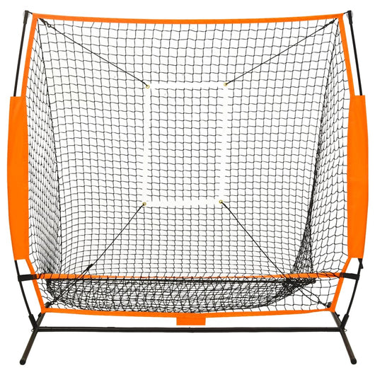 Rete da Allenamento Multisport Baseball Nera 174x76x158,5 cm