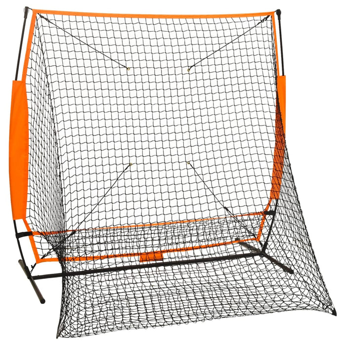 Rete da Allenamento Multisport Baseball Nera 174x76x158,5 cm