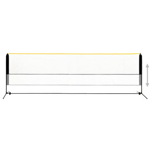 Rete da Badminton Regolabile 500x103x94-158 cm in Metallo cod mxl 74115