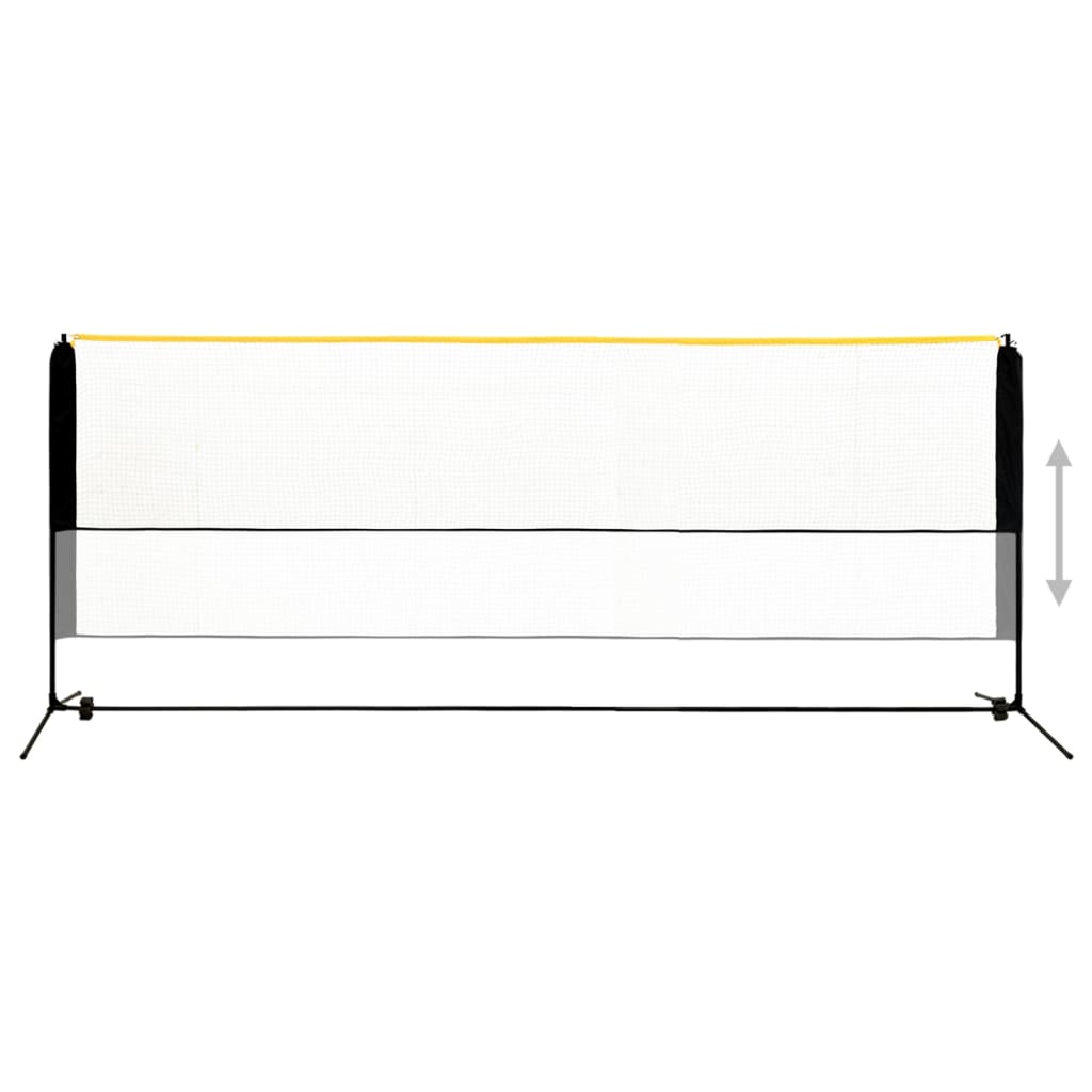 Rete da Badminton Regolabile 400x103x94-158 cm in Metallo cod mxl 69925