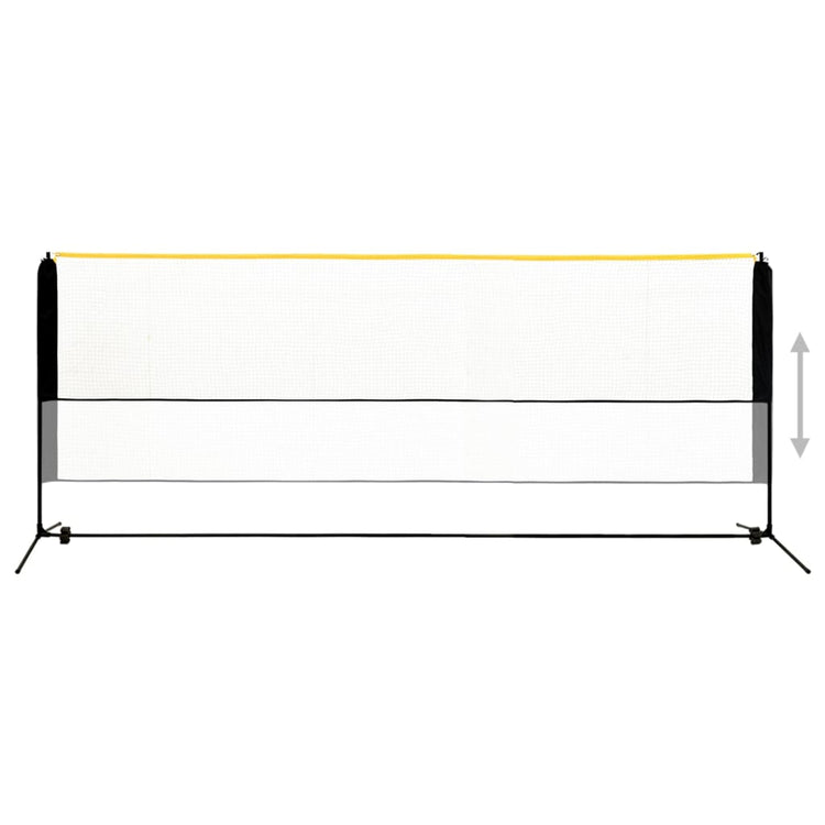 Rete da Badminton Regolabile 400x103x94-158 cm in Metallo cod mxl 69925