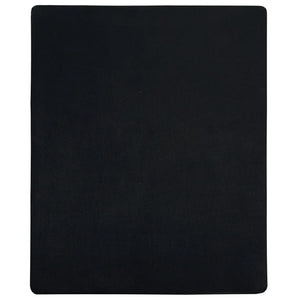 Lenzuolo con Angoli Jersey Nero 90x200 cm Cotone cod mxl 66925