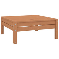 Poggiapiedi da Giardino Miele in Legno Massello Pino cod mxl 43342