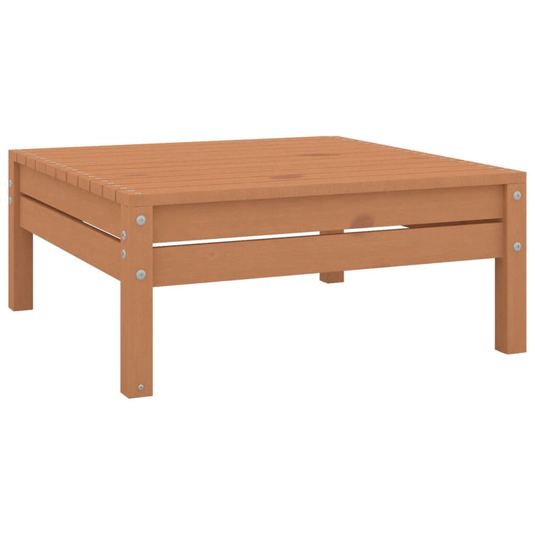 Poggiapiedi da Giardino Miele in Legno Massello Pino cod mxl 43342