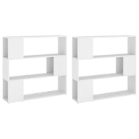 Libreria/Divisorio Bianco 100x24x188 cm cod mxl 25086