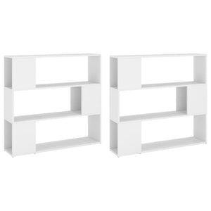 Libreria/Divisorio Bianco 100x24x188 cm cod mxl 25086