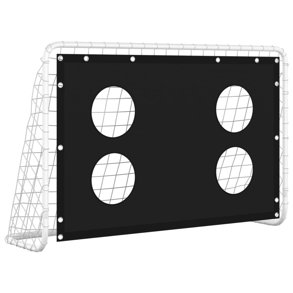 Rete da Allenamento per Porta da Calcio in Acciaio 184x61x122cm cod mxl 56168