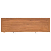 Mobile Porta TV 120x40x45 cm in Legno Massello di Teak cod mxl 57351