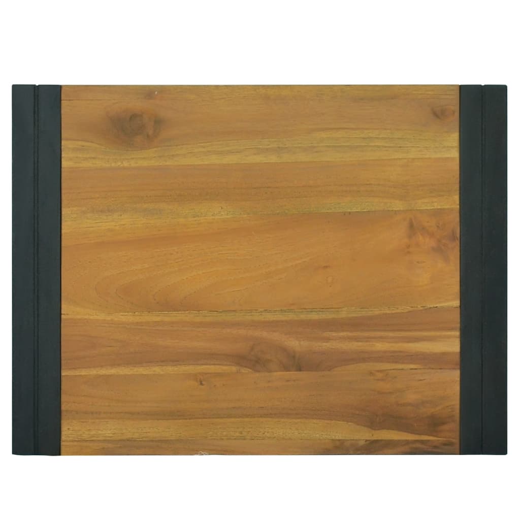 Mobile da Bagno 60x45x35 cm in Legno Massello di Teak cod mxl 49484