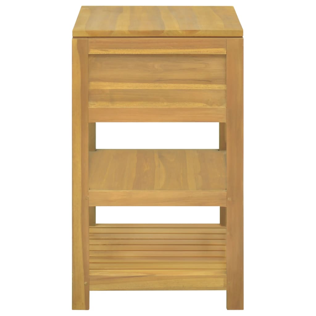 Mobile da Bagno 60x45x75 cm in Legno Massello di Teak cod mxl 42100