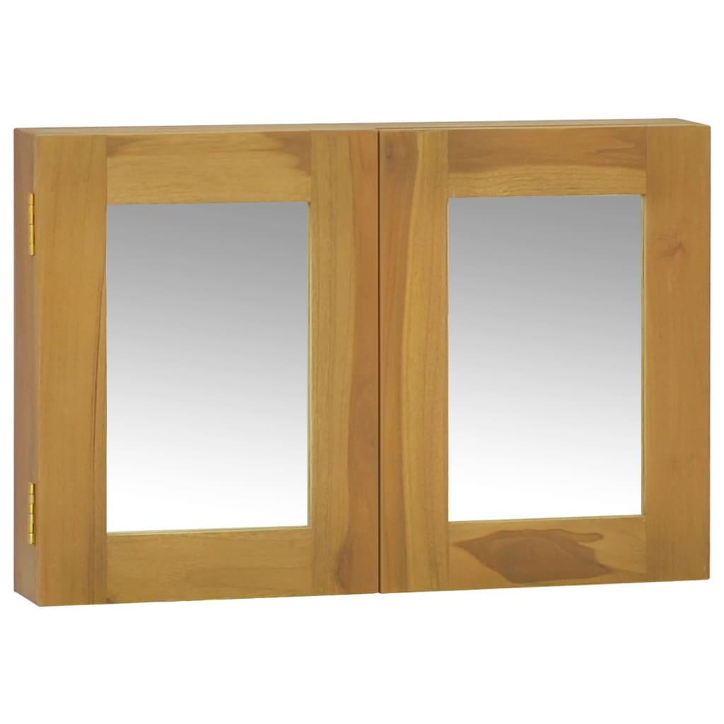 Mobile a Specchio 60x10x40 cm in Legno Massello di Teak cod mxl 49119