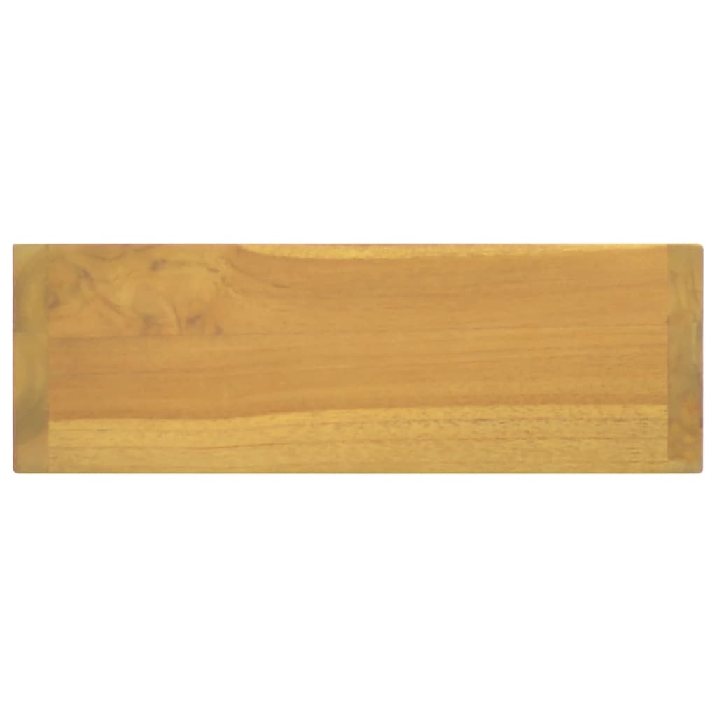 Mobile a Specchio 30x10x40 cm in Legno Massello di Teak 338243