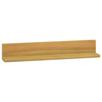 Mensole da Parete 2 pz 60x10x10 cm in Legno Massello di Teak 338259